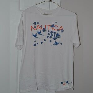 Nautica Men’s Fish T Shirt